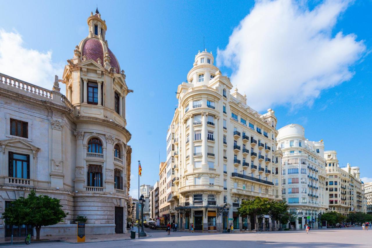 Ayuntamiento Panoramic Leilighet Valencia Eksteriør bilde