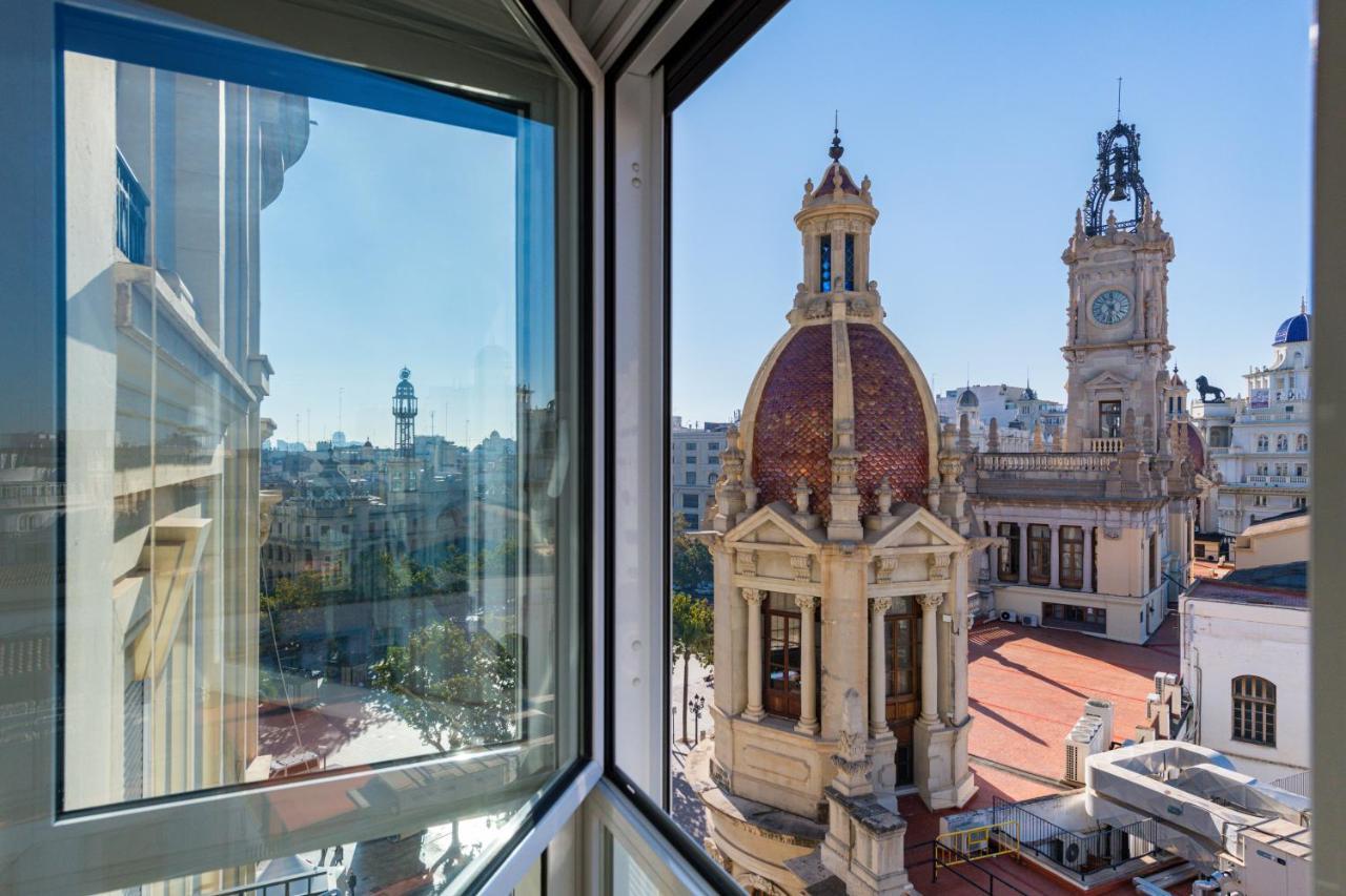Ayuntamiento Panoramic Leilighet Valencia Eksteriør bilde