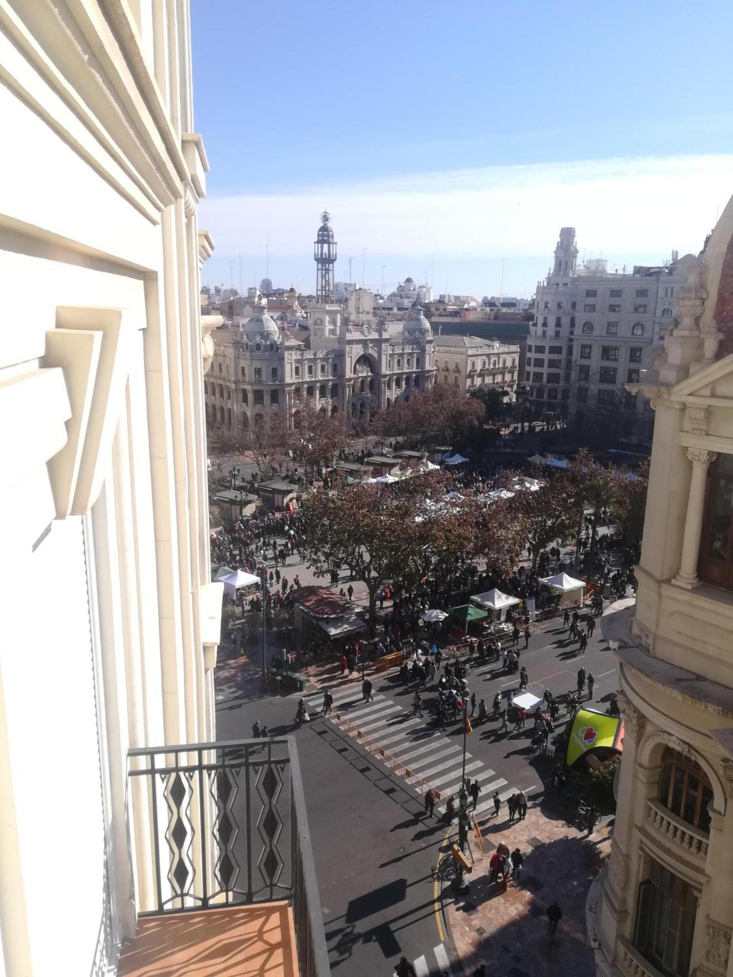 Ayuntamiento Panoramic Leilighet Valencia Eksteriør bilde